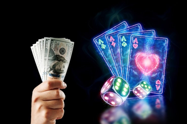 Traditional Teen Patti cards and cultural elements representing South Asian gaming heritage